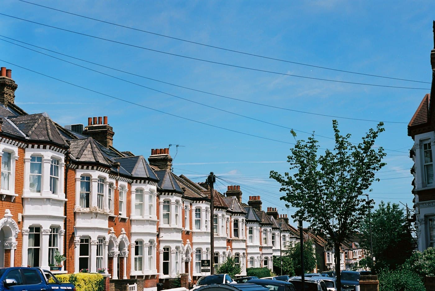 Renovated rowhouses